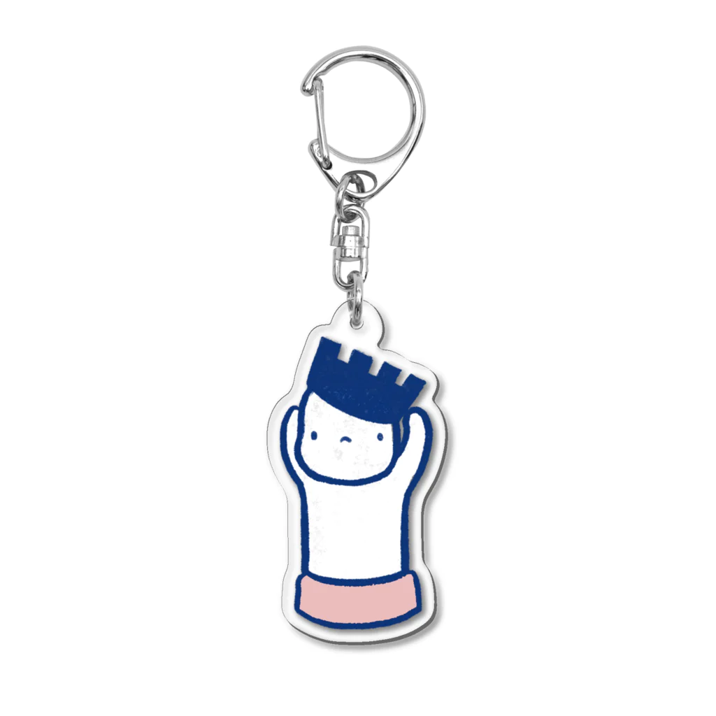 Yes QueenのRook Keychain アクリルキーホルダー