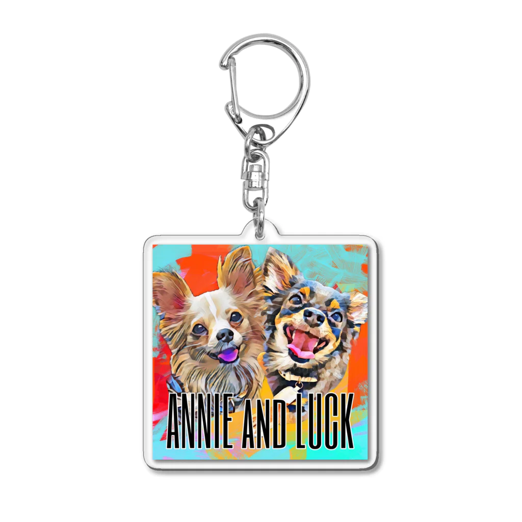 高塚南海のラック＆アニー Acrylic Key Chain