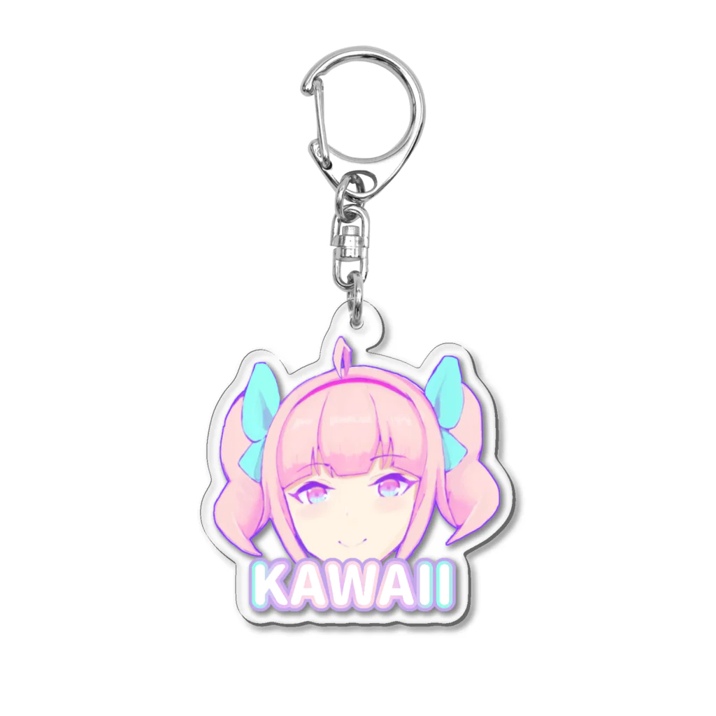 しゅきぴファクトリアのさきゅらぴ。 Acrylic Key Chain