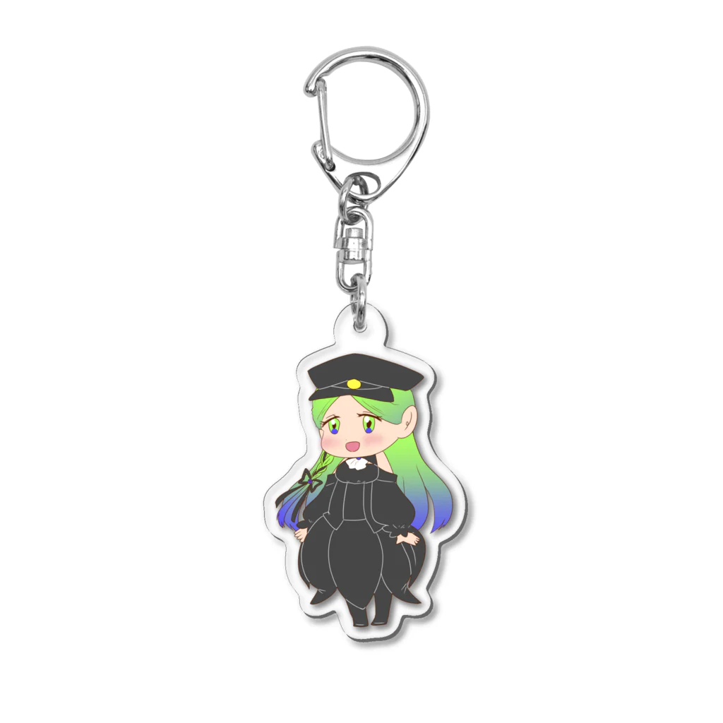 青梅そろしの悪之秘密結社　護持・蔓花 Acrylic Key Chain