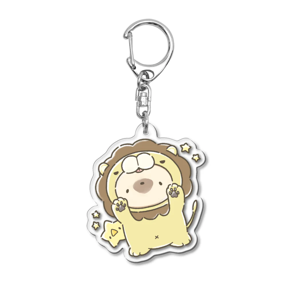 ただのなまけもののしし座フタユビさん Acrylic Key Chain