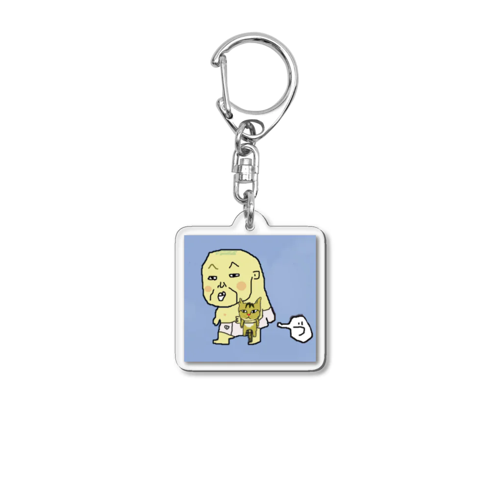 びちよのおじいじいホルダー Acrylic Key Chain