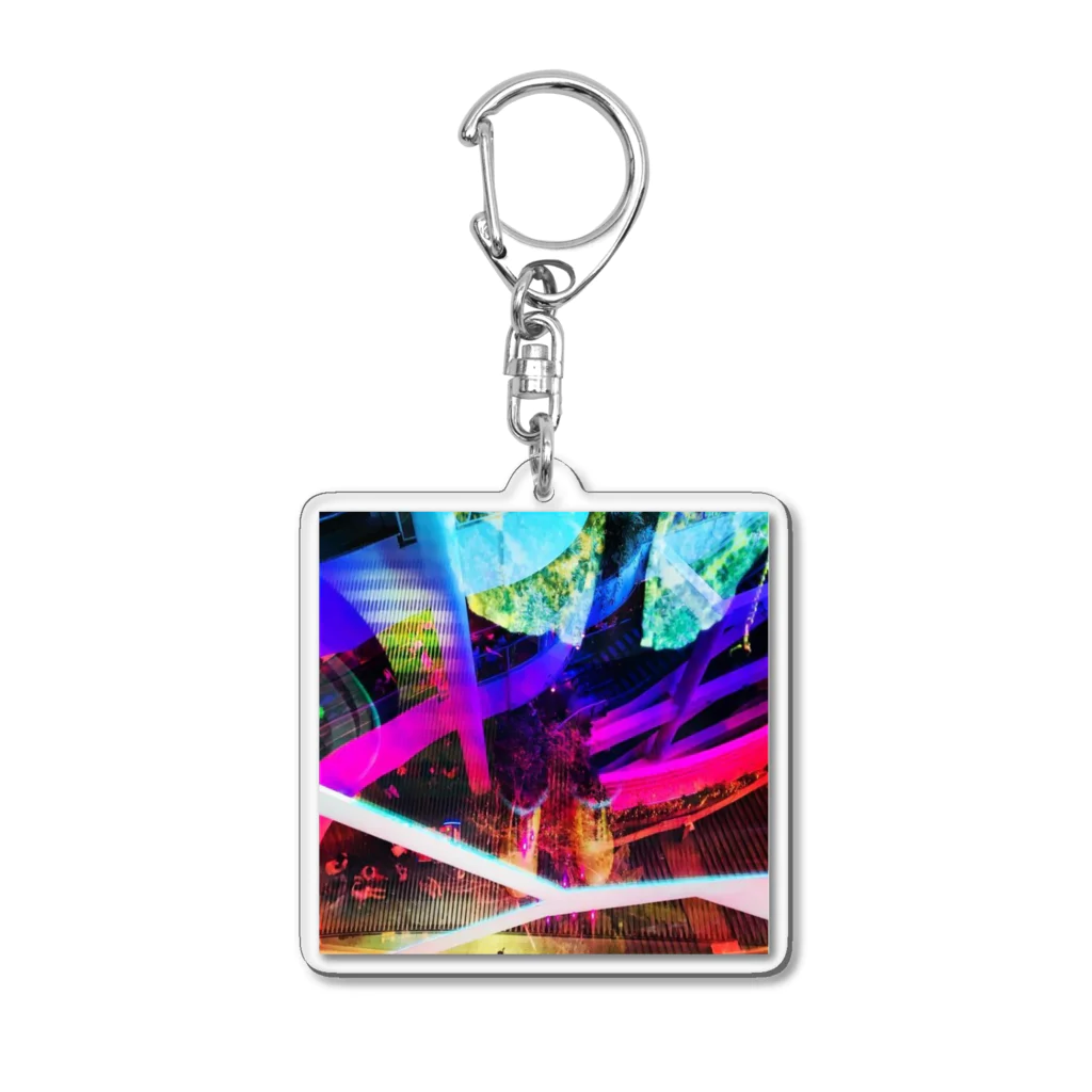 RustypanのネオンA Acrylic Key Chain