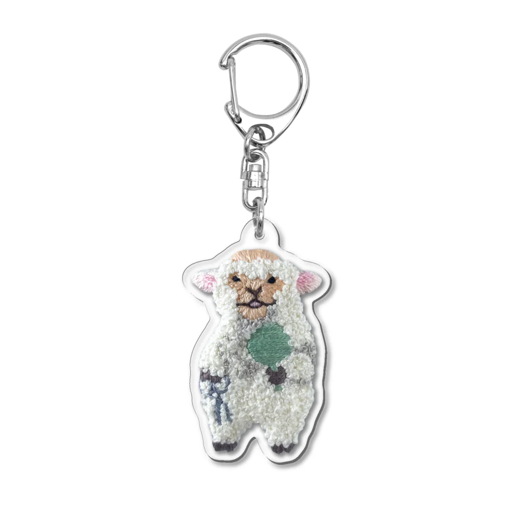 くるにぃ SUZURI店のセルフカット Acrylic Key Chain