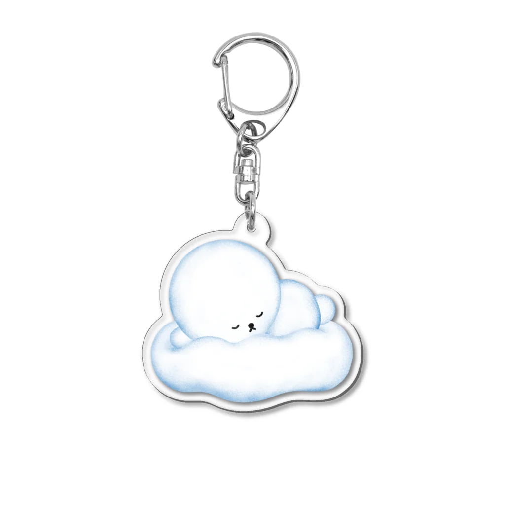 pandaco のくもいぬちゃん Acrylic Key Chain