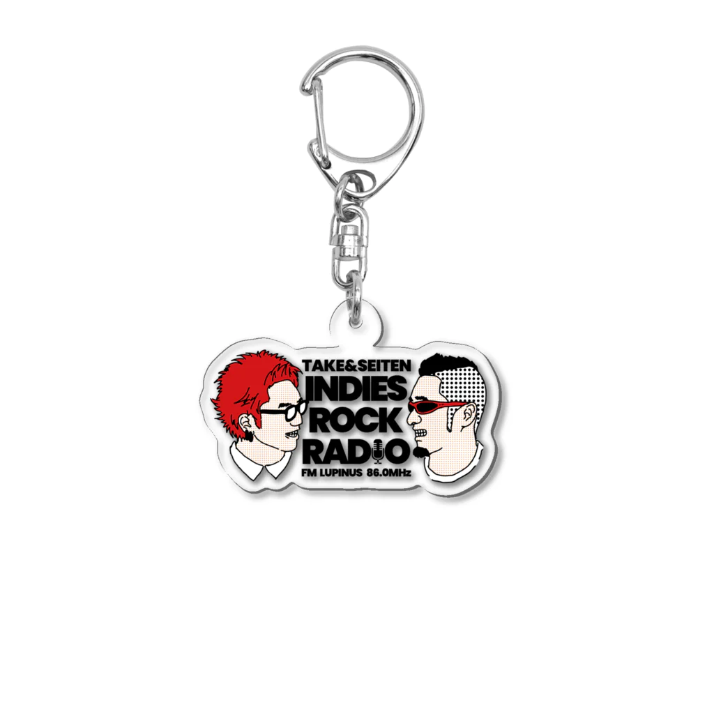 INDIES ROCK RADIO 公式ショップのイラストキーホルダー Acrylic Key Chain