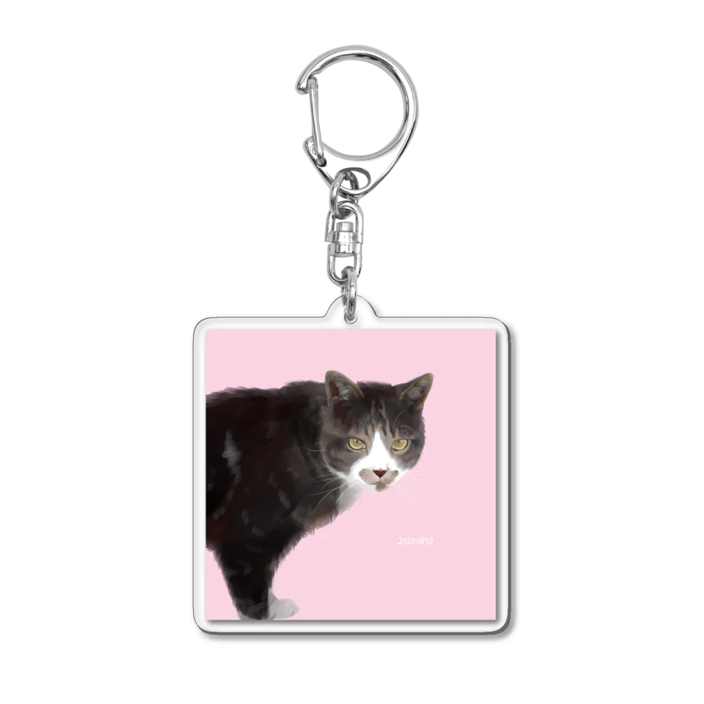 うちねこショップ【うちねこちゃん】の【うちねこちゃん】まーちゃん Acrylic Key Chain