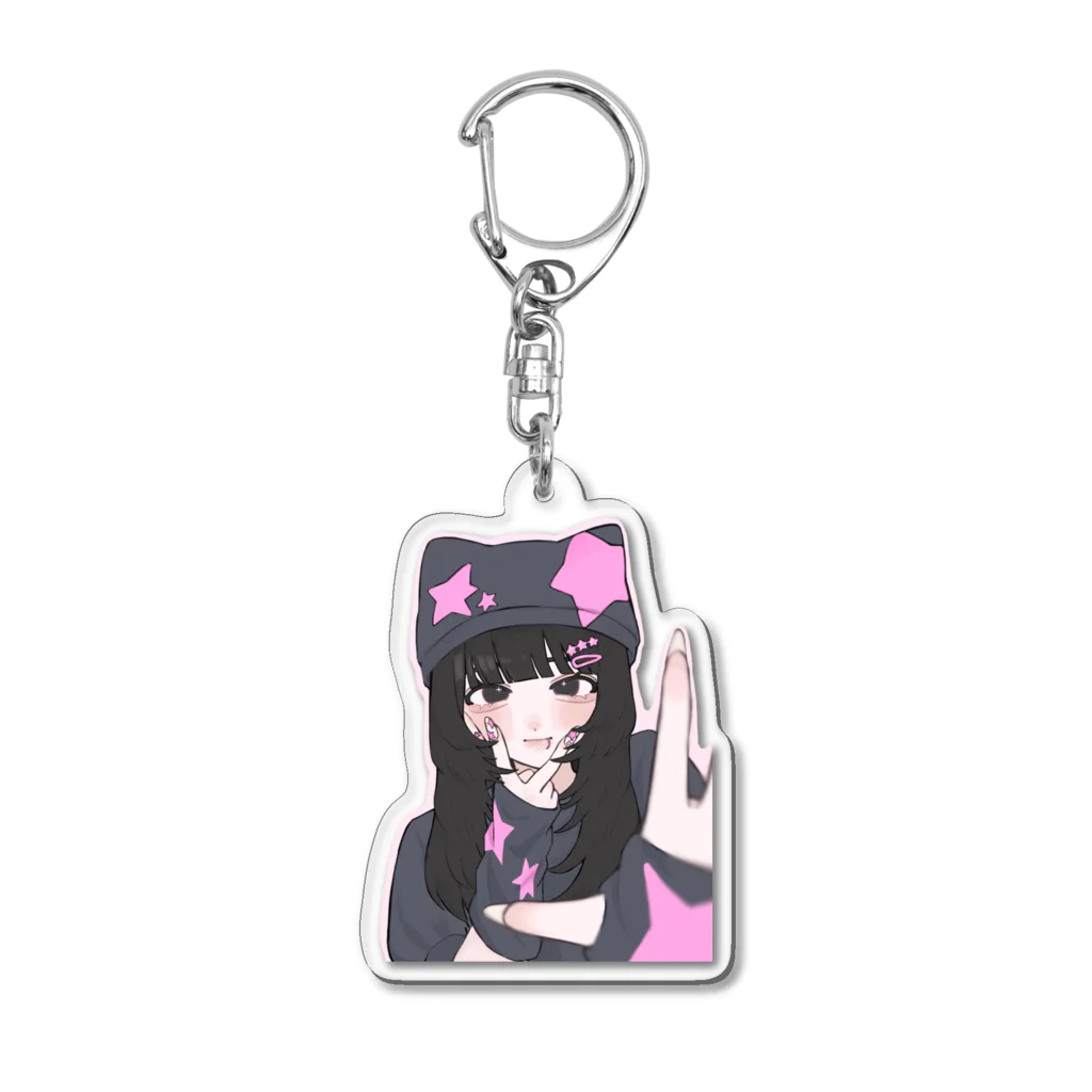 いずのぐっず！のねこになりたい Acrylic Key Chain