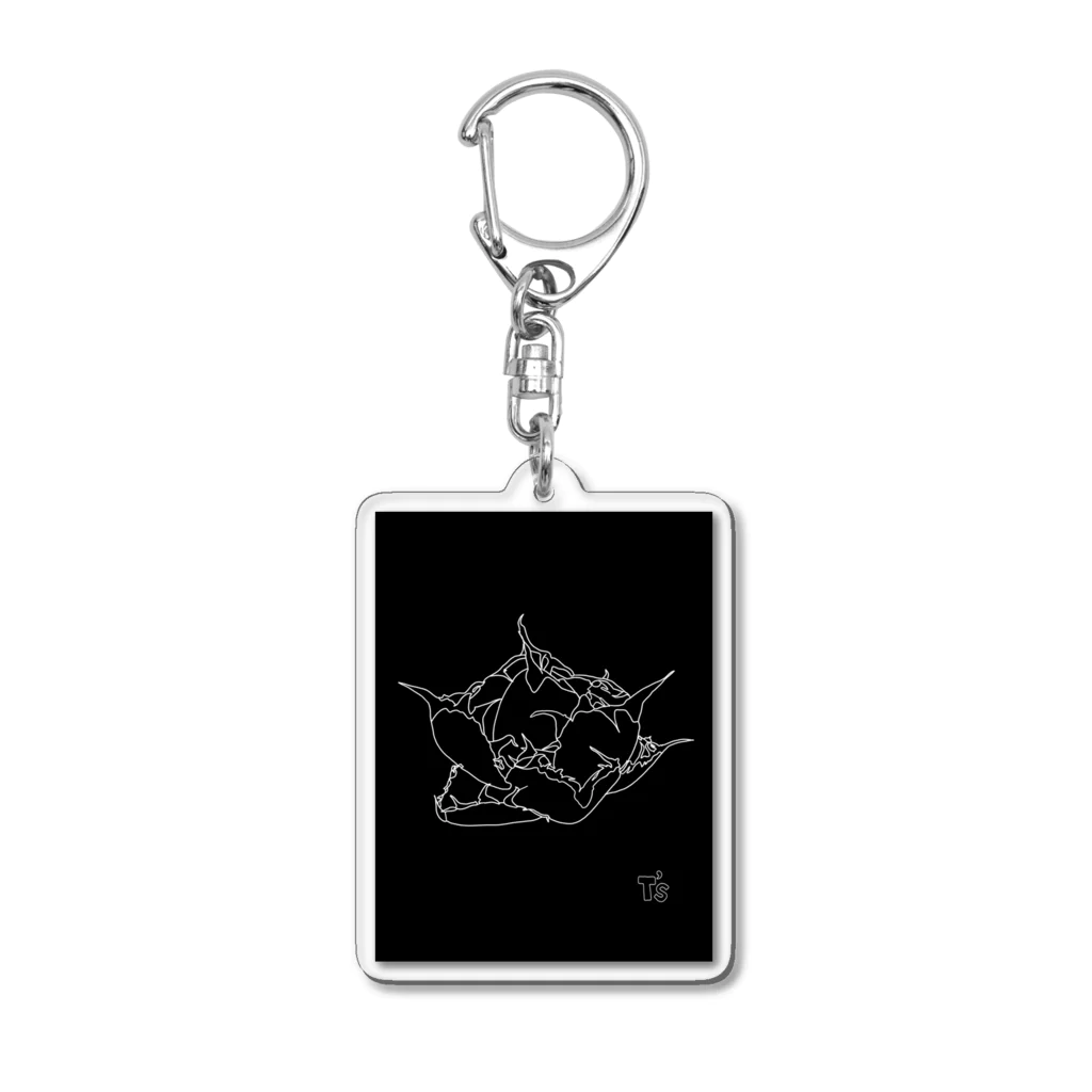 T’s succulentのMONOQLO BB Acrylic Key Chain