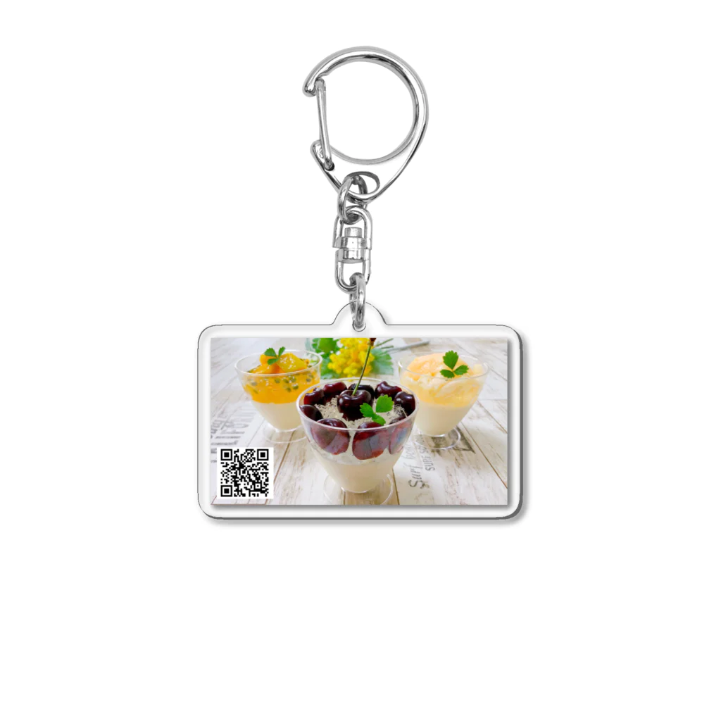 coco.kitchenのスイーツアイテム Acrylic Key Chain