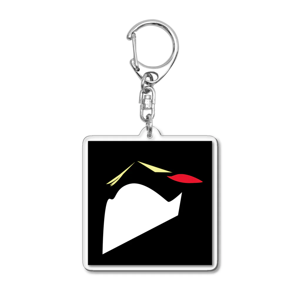 Icchy ぺものづくりのROCKHOPPER ART Acrylic Key Chain