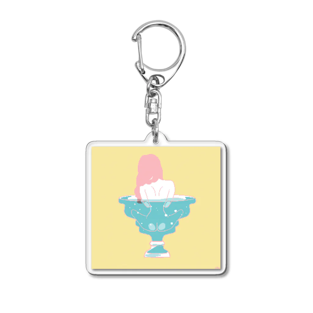 CHOI CHOI CHOIのシュワシュワの Acrylic Key Chain