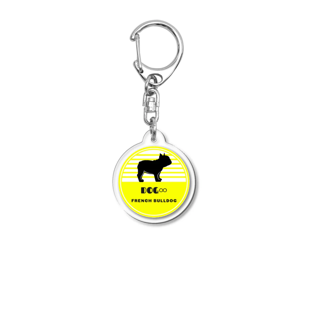 DOG8のDOG∞ オリジナルロゴグッズ Acrylic Key Chain