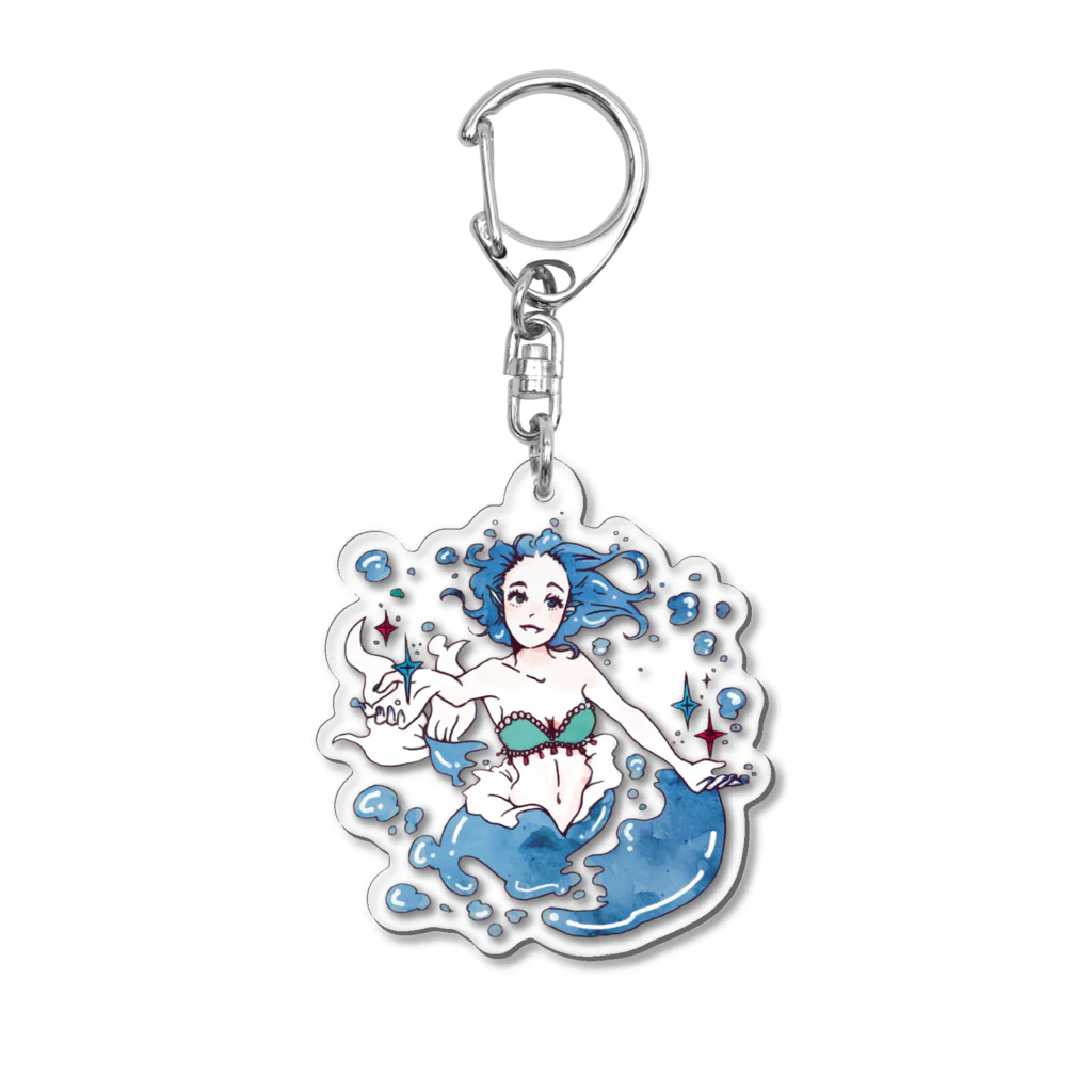 納音占グッズの海中金 Acrylic Key Chain