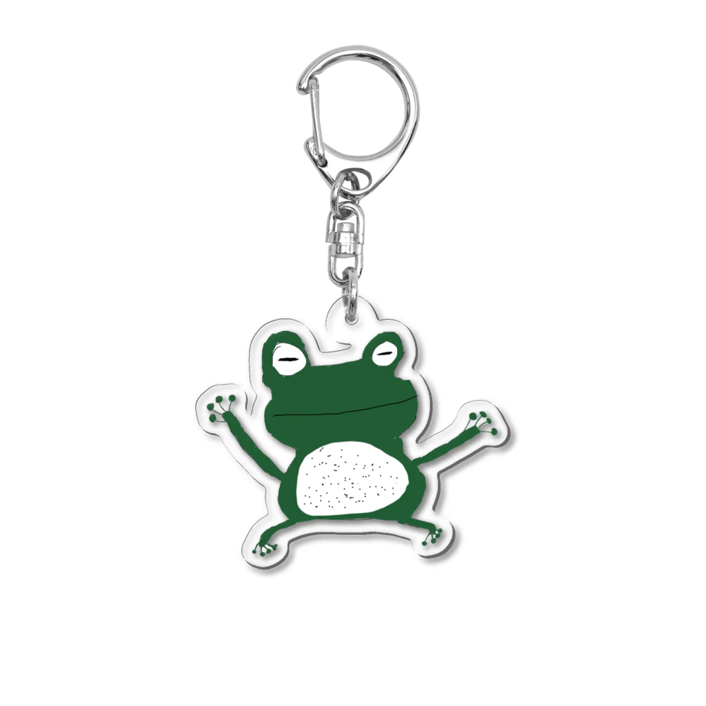 イーグルくんのゲコゲコ　カエル🐸 Acrylic Key Chain