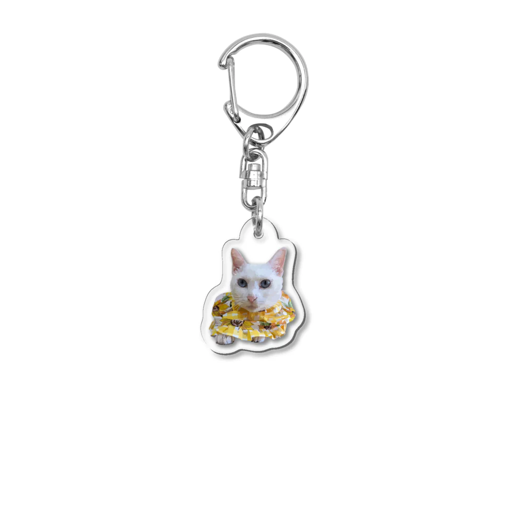 kanakoto24の青い瞳のベルちゃん Acrylic Key Chain