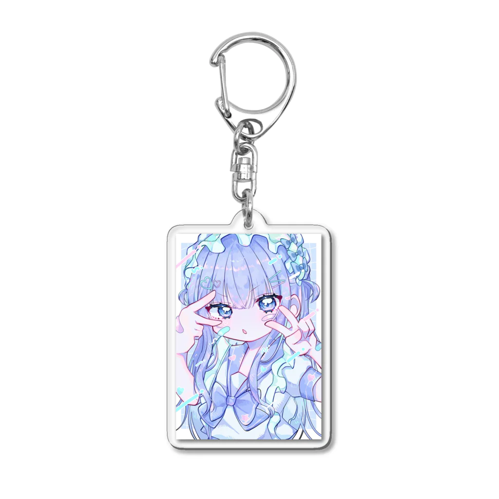 モマ@のフリフリセーラーメイドくん🩵 Acrylic Key Chain