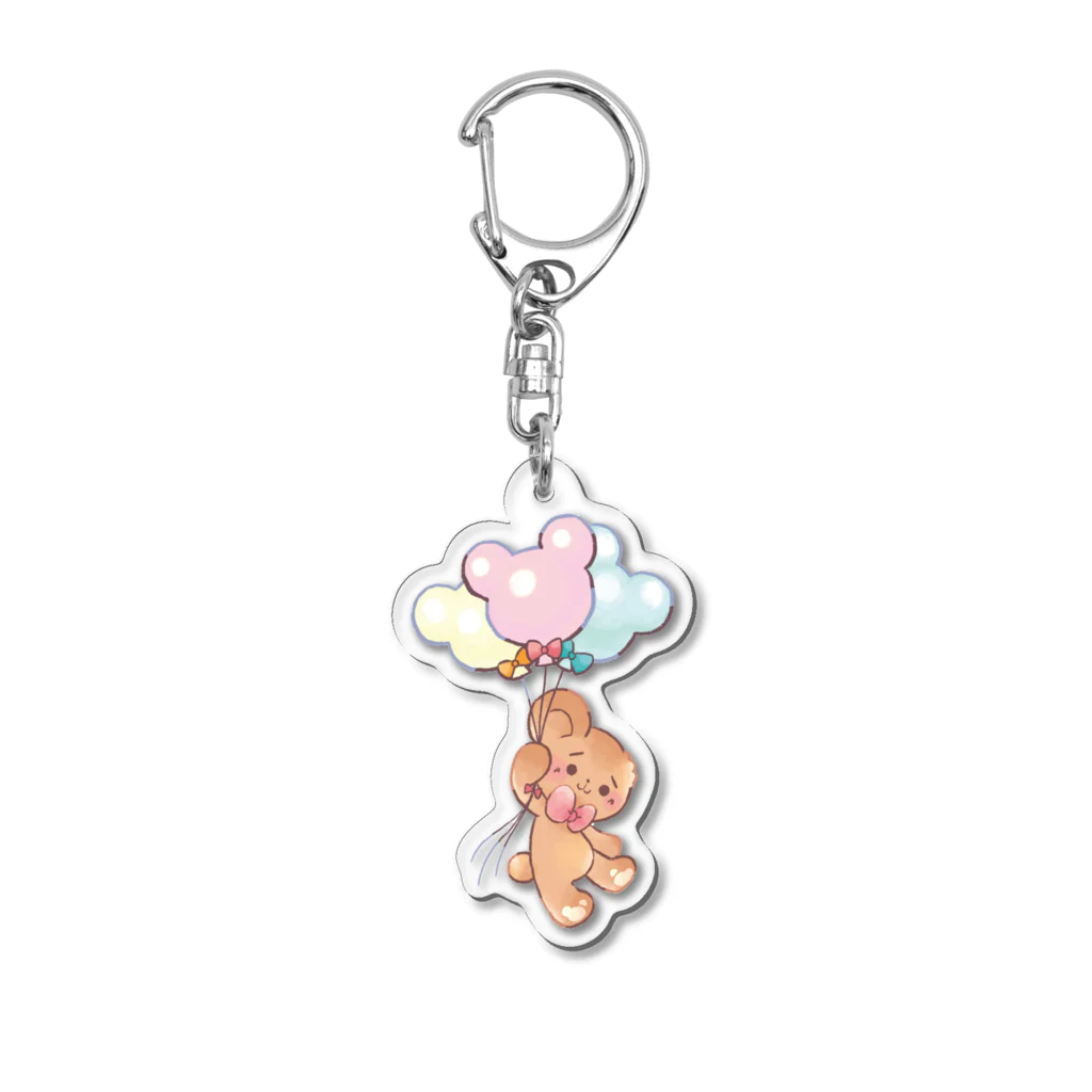 もげこ道の風船もげこちゃん Acrylic Key Chain