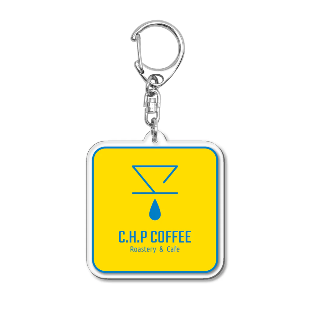 【公式】C.H.P COFFEEオリジナルグッズの『C.H.P COFFEE』ロゴ_03 アクリルキーホルダー