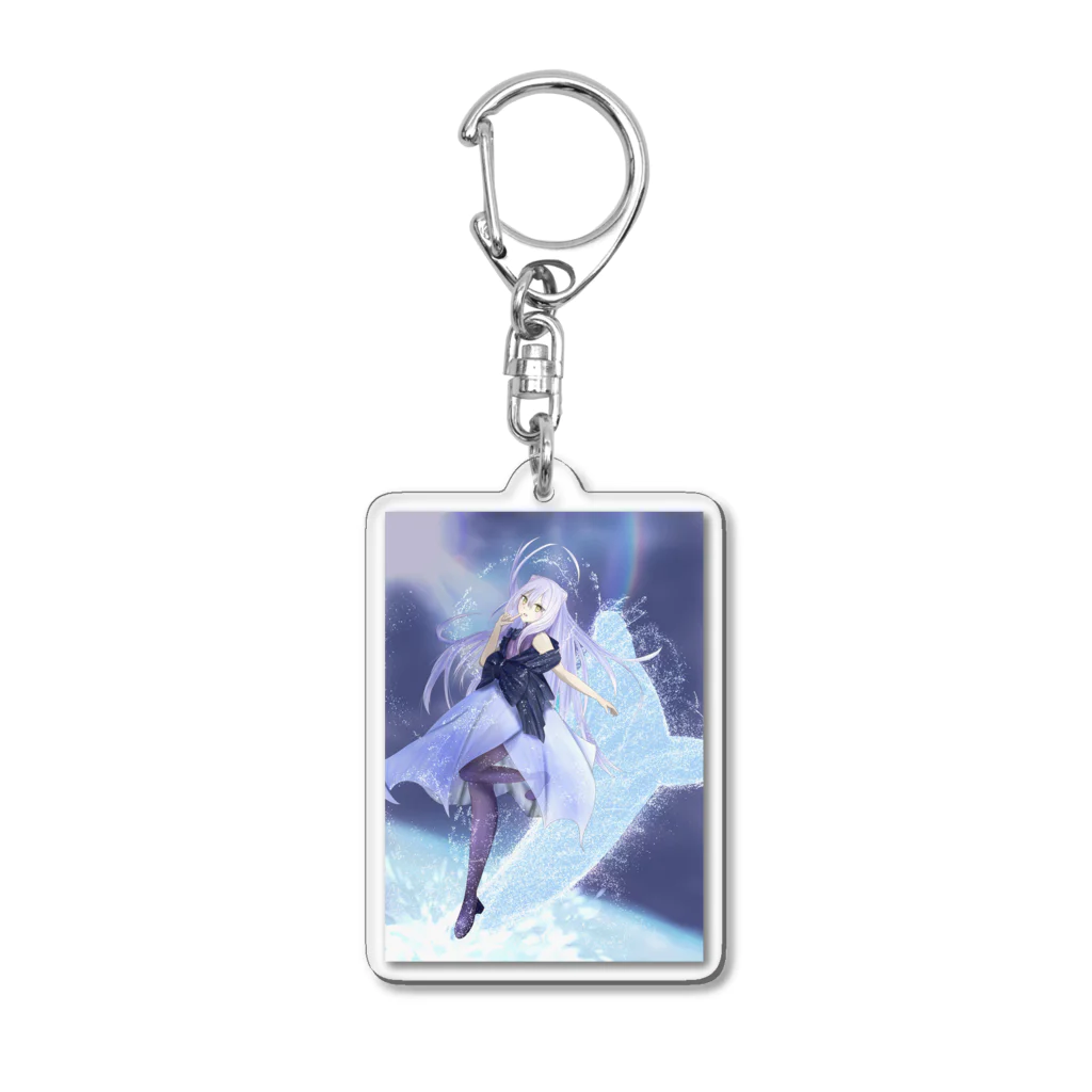 raito-vのイルカの妖精 Acrylic Key Chain