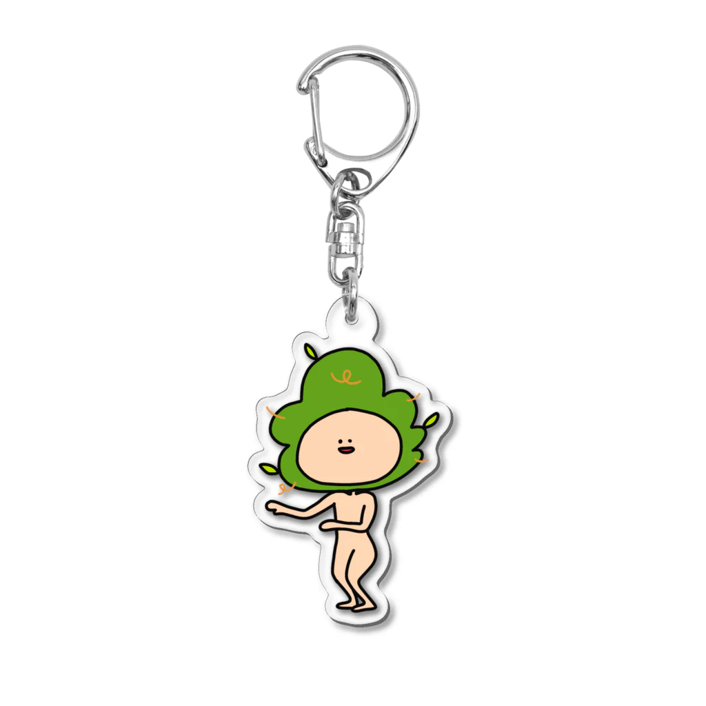 はっぱくんのはっぱくん Acrylic Key Chain