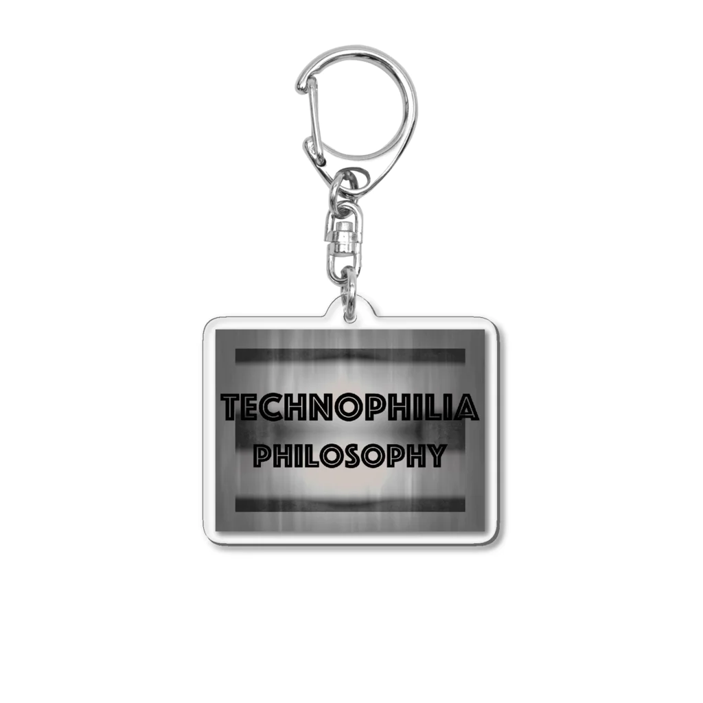 technophilia philosophyのtechnophilia philosophy 04 Acrylic Key Chain