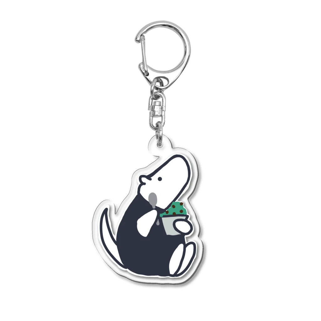 nonoarikuiのチョコミントアイス Acrylic Key Chain