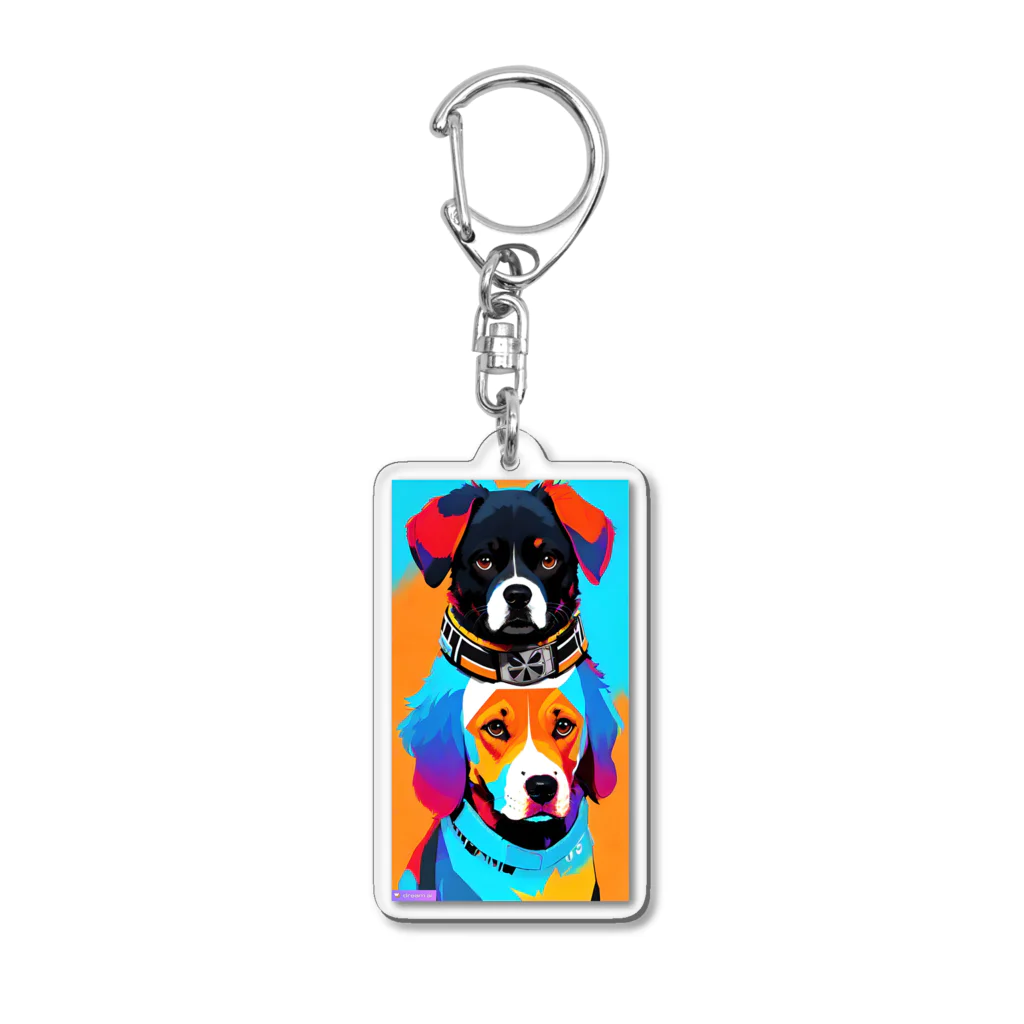 みどりの窓口の仲良し兄弟 Acrylic Key Chain