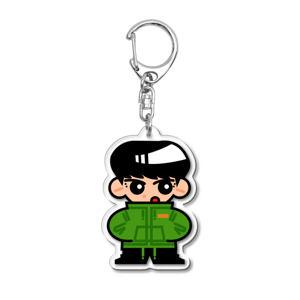 boxesの天使も通らない 庵郷茂亜 Acrylic Key Chain