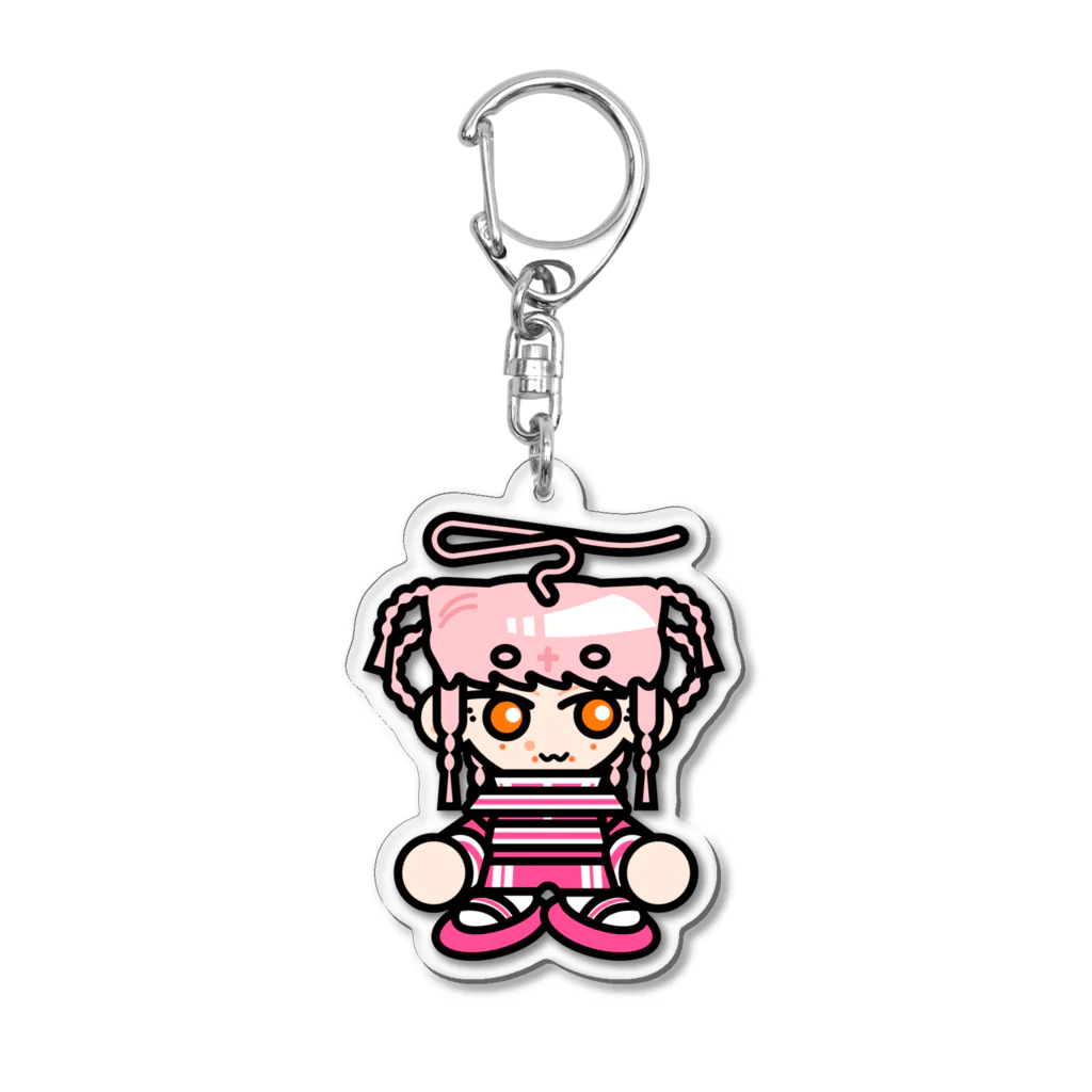 boxesの天使も通らない 狐 Acrylic Key Chain