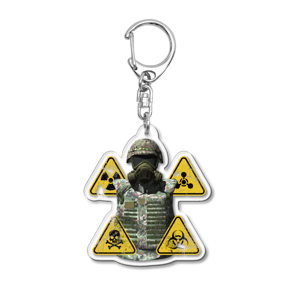 Y.T.S.D.F.Design　自衛隊関連デザインのNBC Acrylic Key Chain