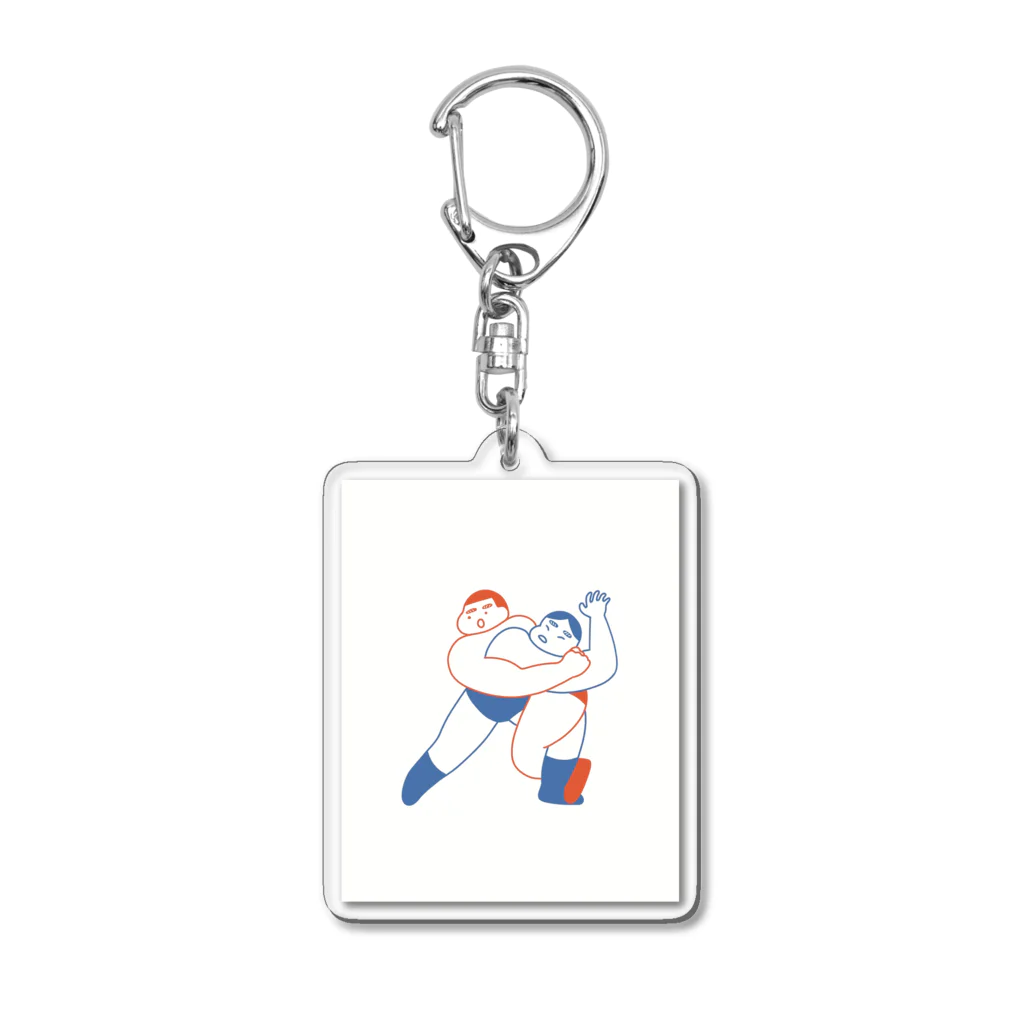 池ちゃんのプロレスしよう Acrylic Key Chain