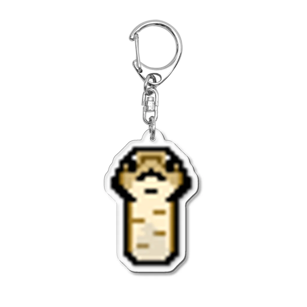 caroのドット絵シシバナちゃん Acrylic Key Chain