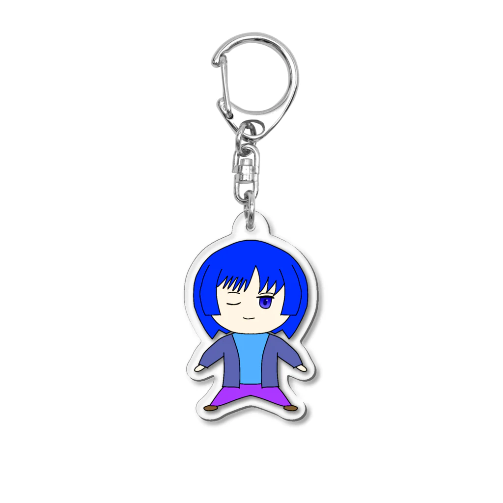 ゆせいんショップの偉そうなゆせいんアクリルキーホルダー Acrylic Key Chain