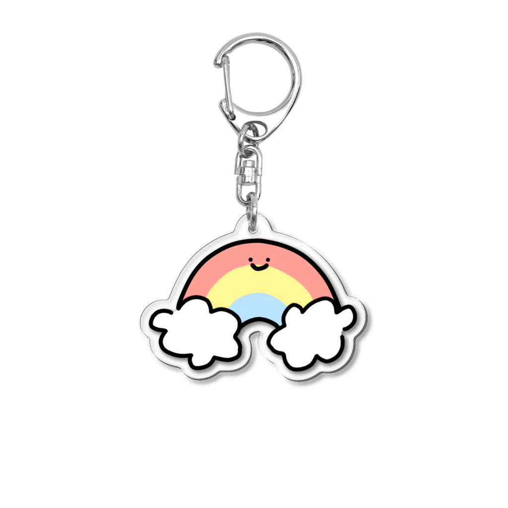 うねるんばのにじ🌈 Acrylic Key Chain