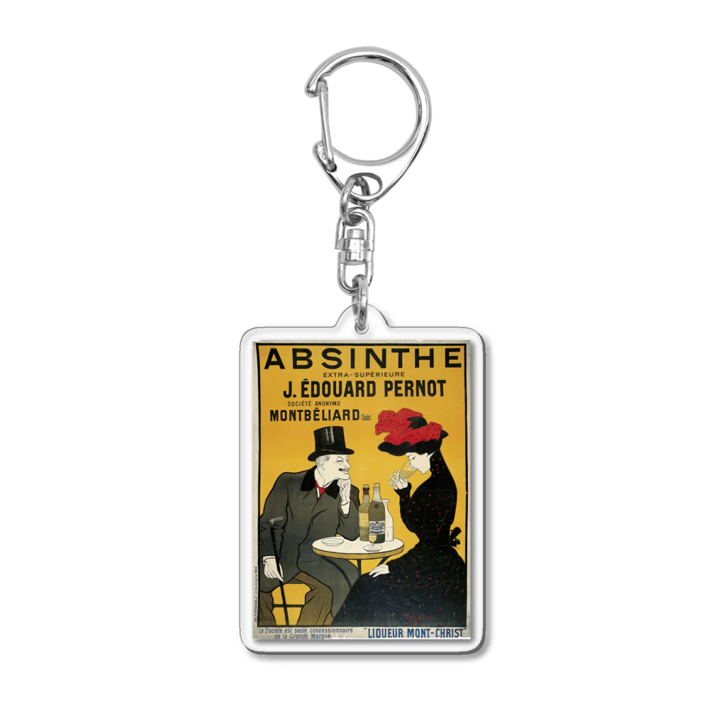 世界美術商店の超特急アブサン / Absinthe extra-supérieure J. Édouard Pernot Acrylic Key Chain