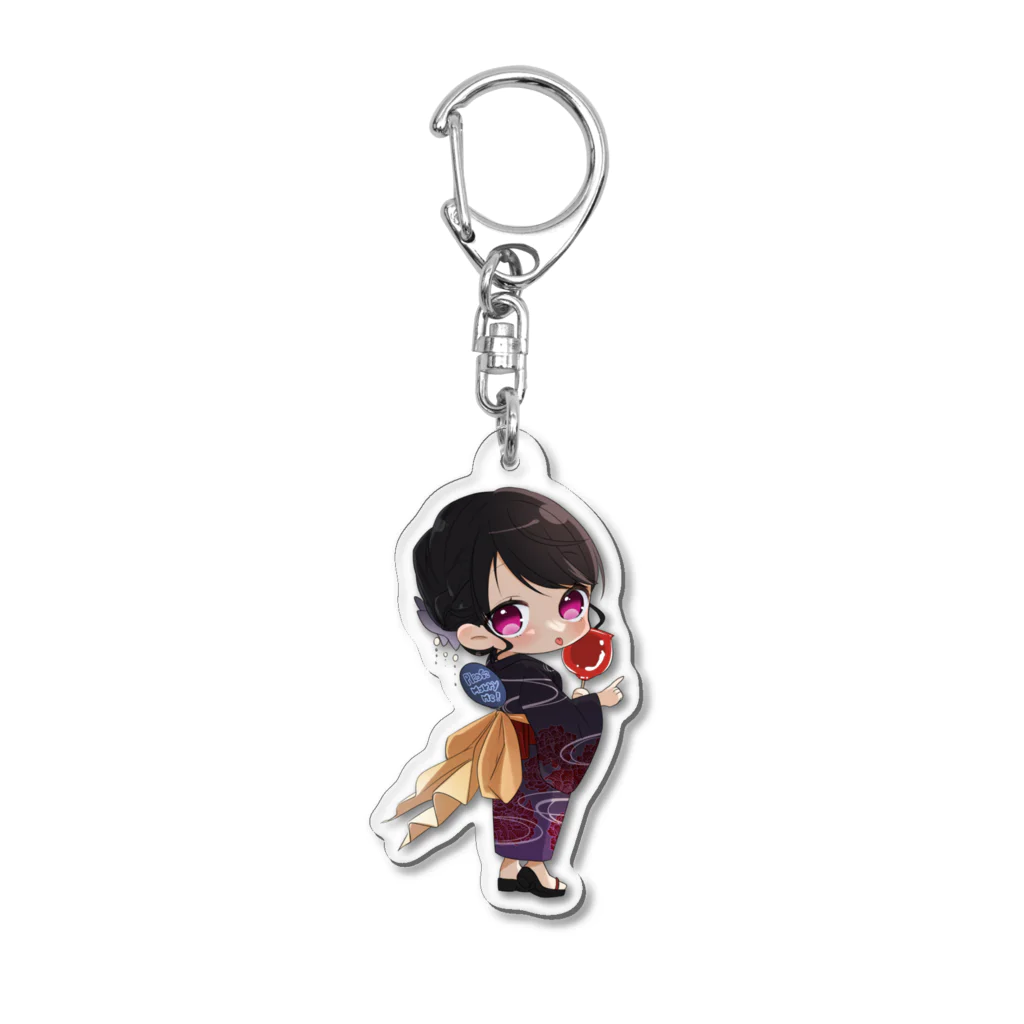 如月 杏😈💉Vtuberの【2023年】如月 杏 アクリルキーホルダー【8月】 Acrylic Key Chain