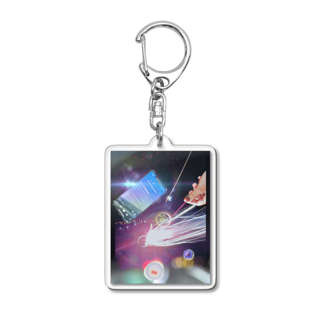 イッシー20の夏かな Acrylic Key Chain