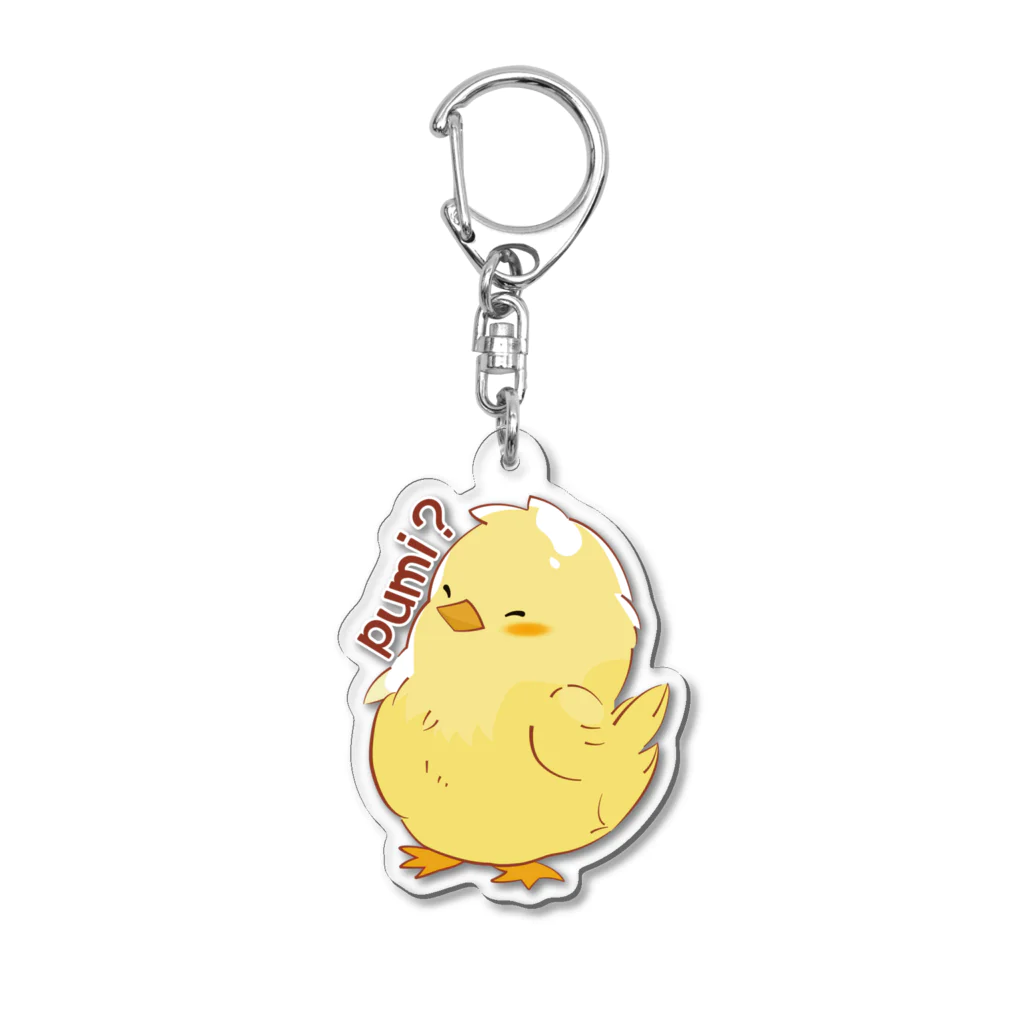 テイルのキャラショップのぷみーのpumi Acrylic Key Chain