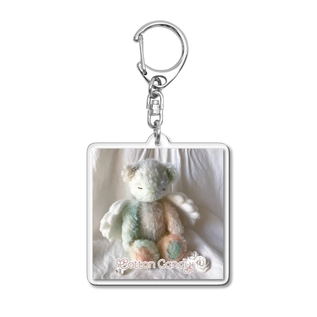 Cotton Candyβの#なないろ Acrylic Key Chain