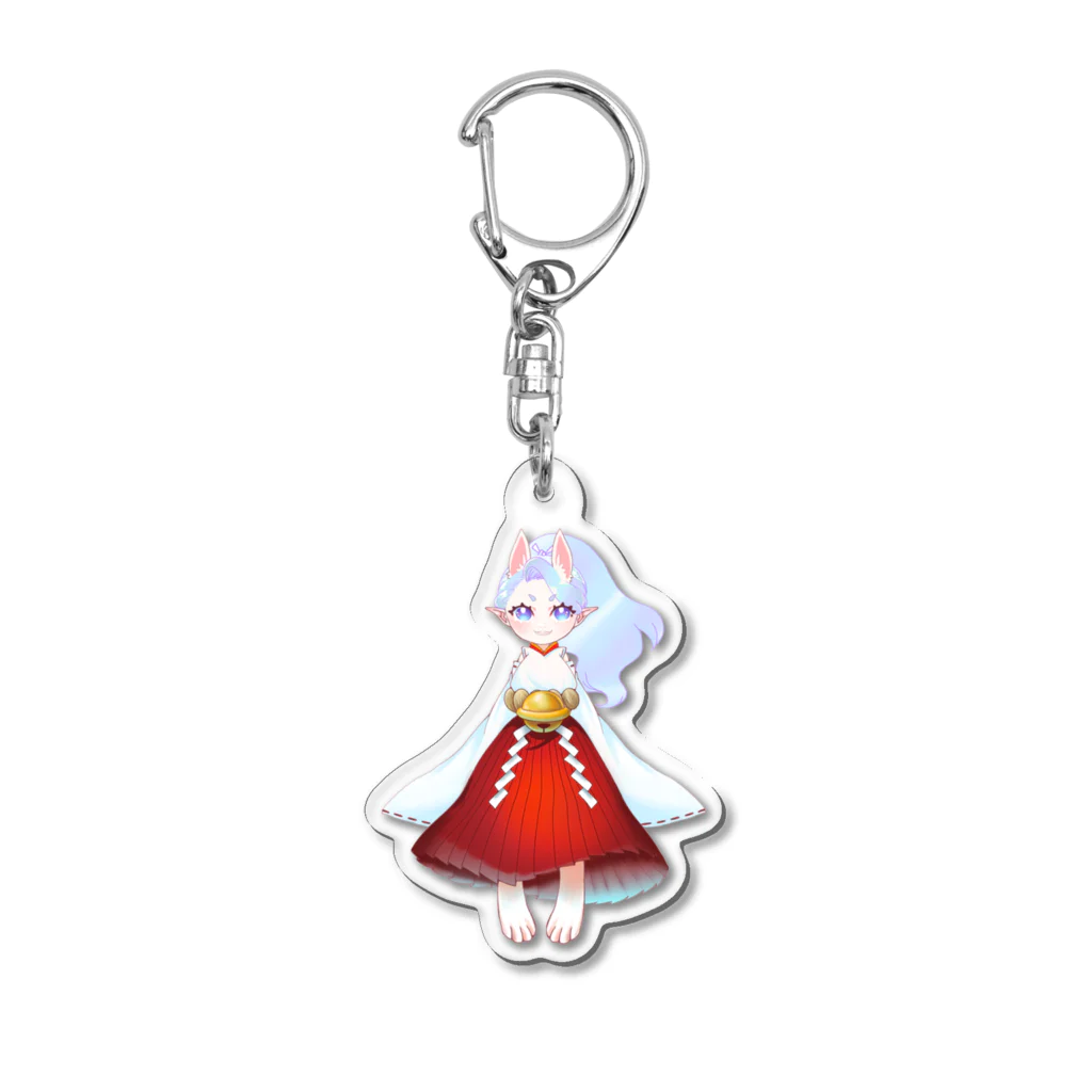 虹狐ちゃんのお店のにじげん尼崎公式キャラクター　天音虹狐　配信Ver Acrylic Key Chain