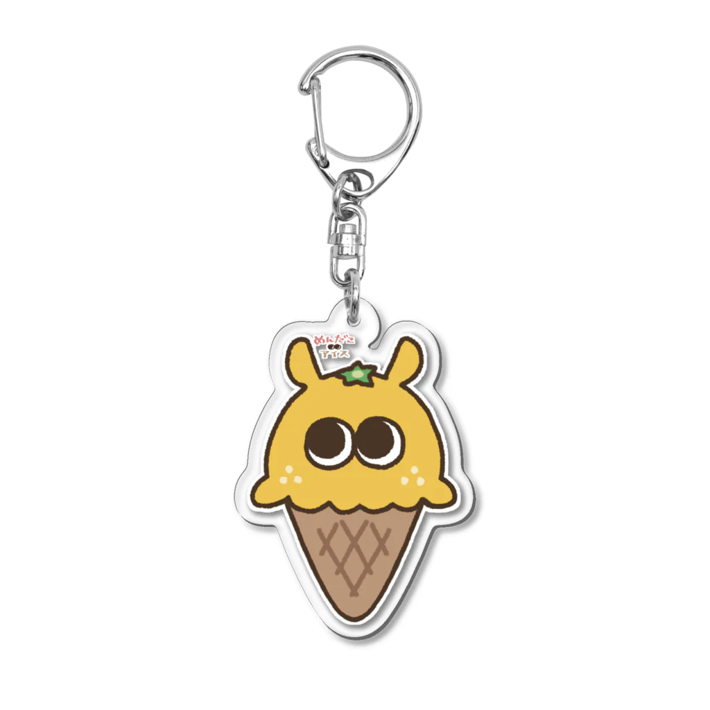 イラストkiitosのみかん Acrylic Key Chain