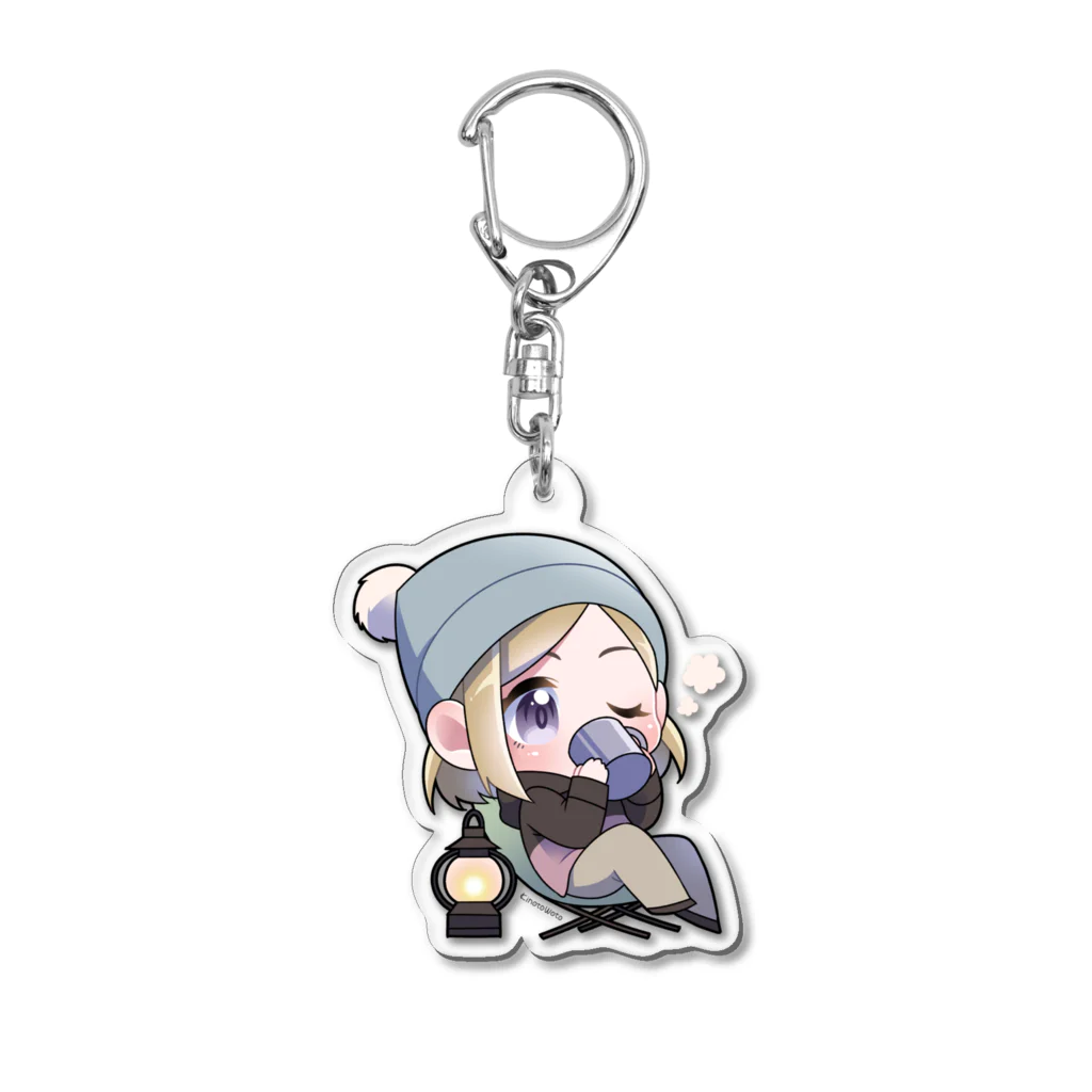 kinotowotoのキャンプガール-02 Acrylic Key Chain