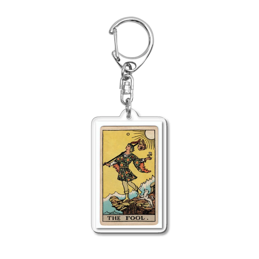 maison APHRODITEのTHE FOOL Acrylic Key Chain