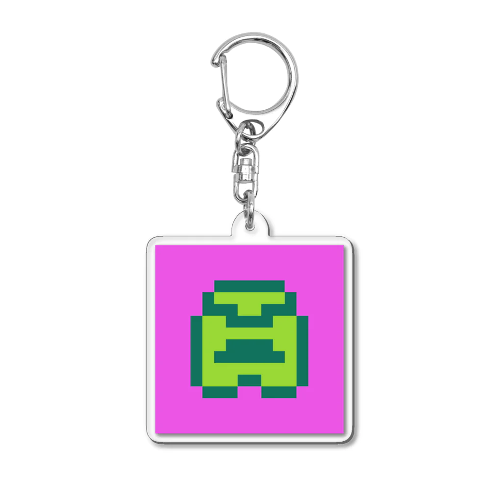 ᵗᵒˡᵘのPixelglyph #07396 アクリルキーホルダー