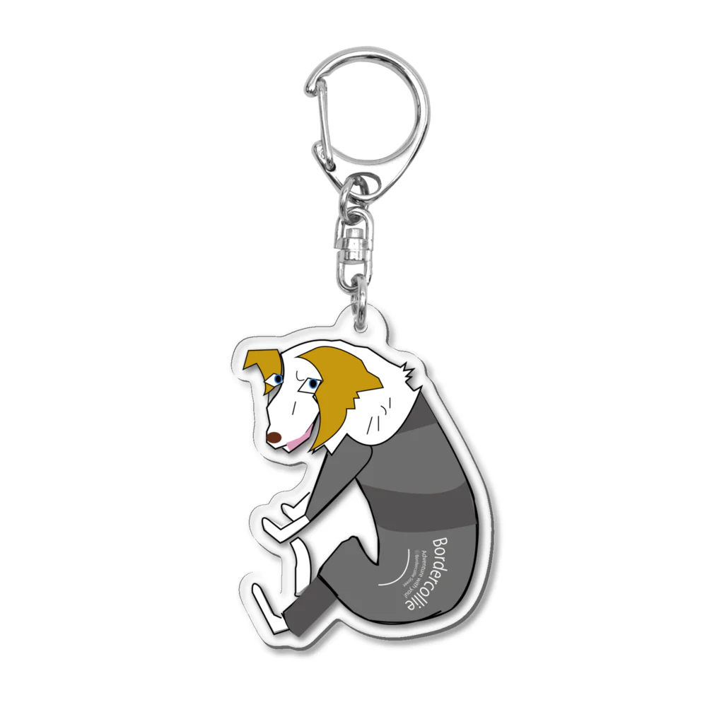 Bordercollie Streetのbcs99-nu3 Acrylic Key Chain