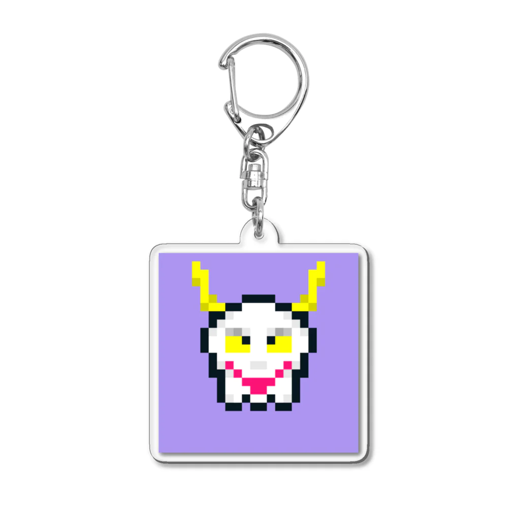 ᵗᵒˡᵘのKawaii SKULL #396 prajna Acrylic Key Chain