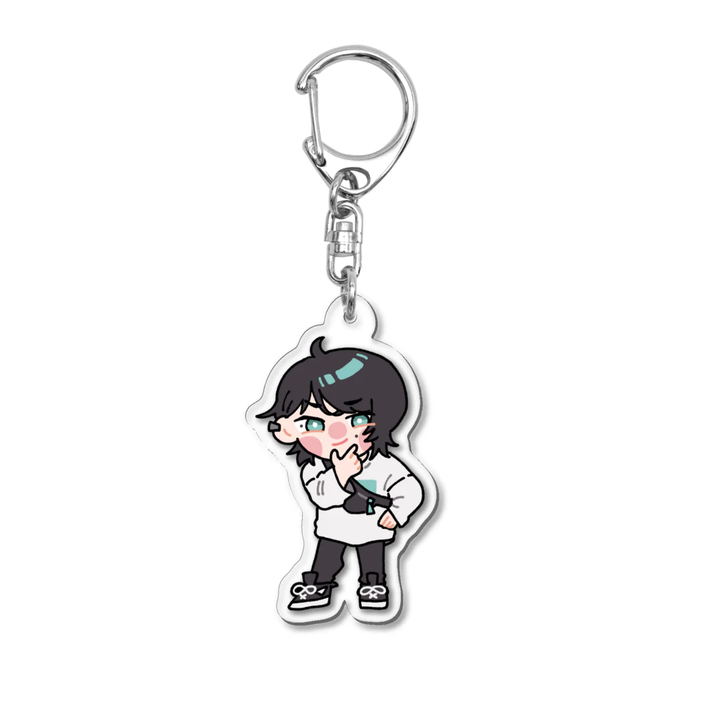 とねりの代理ちゃん（ミニキャラ） Acrylic Key Chain