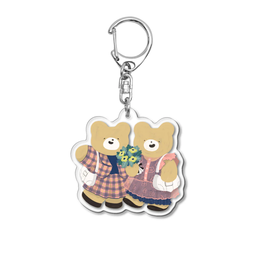 なかしま　さやのともだち Acrylic Key Chain