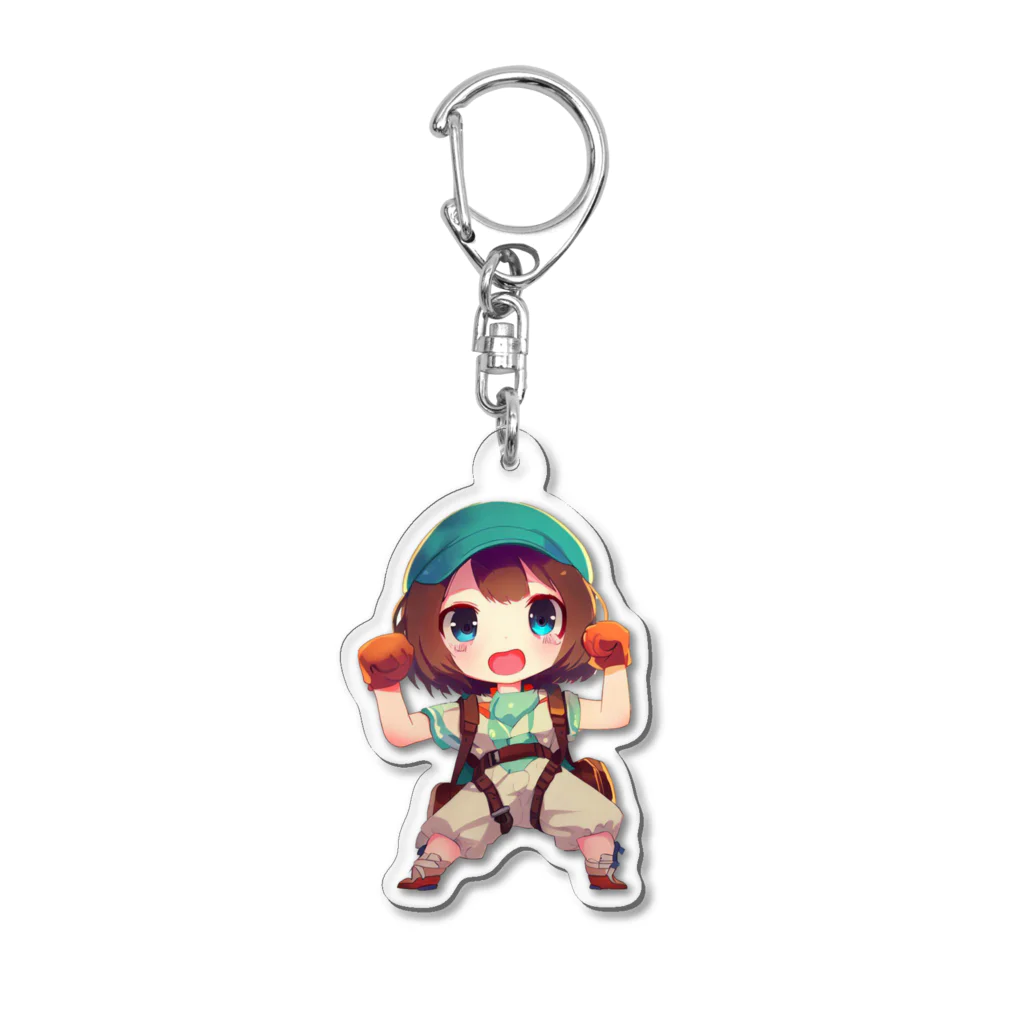 スバルSUZURI店のクライム Acrylic Key Chain